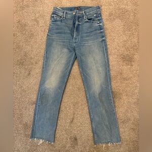 MOTHER Light Blue Denim Pants